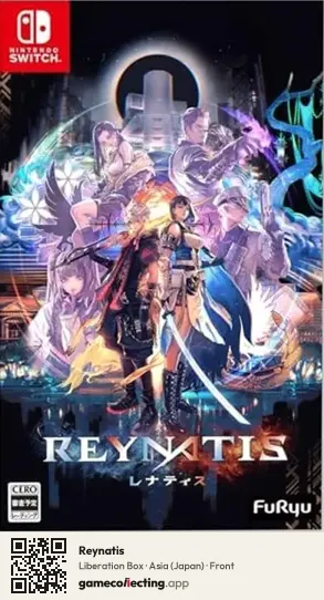 Reynatis Nintendo Switch, Asia box front