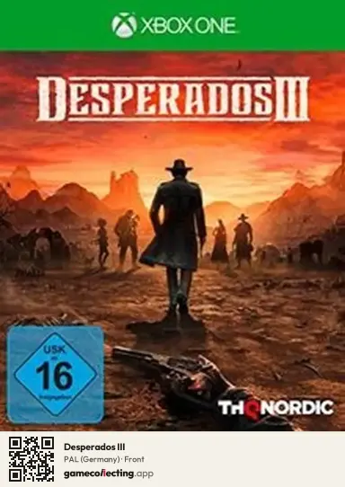 Desperados III Xbox One, Germany box front