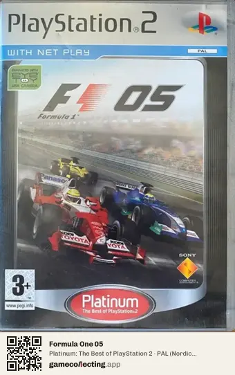 Formula One 05 PlayStation 2, Nordic countries box front