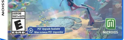 Dolphin Spirit: Ocean Mission, the ESRB box on its front