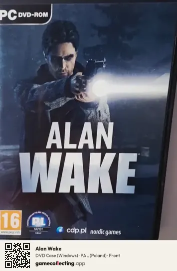 Alan Wake Computer, Poland box front
