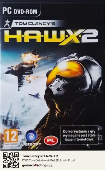 Tom Clancy's H.A.W.X 2 Computer, Poland box front