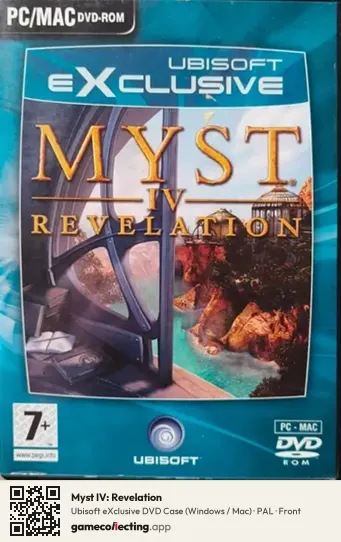 Myst IV: Revelation Computer, PAL box front