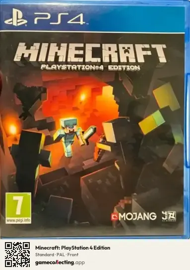 Minecraft: PlayStation 4 Edition PlayStation 4, PAL box front