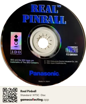 Real Pinball 3DO Interactive Multiplayer, NTSC disc