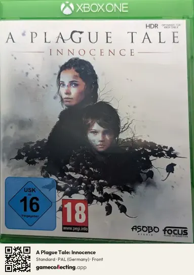 A Plague Tale: Innocence Xbox One, Germany box front