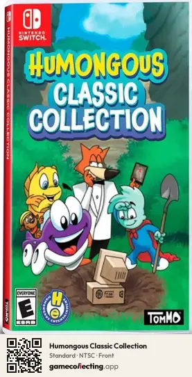 Humongous Classic Collection Nintendo Switch, NTSC box front