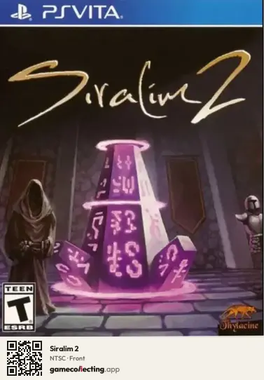 Siralim 2 PlayStation Vita, NTSC box front