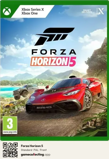 Forza Horizon 5 Xbox Series X, PAL box front