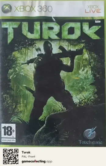 Turok Xbox 360, PAL box front