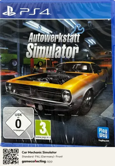 Car Mechanic Simulator PlayStation 4, Germany box front