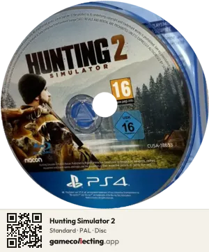 Hunting Simulator 2 PlayStation 4, PAL disc