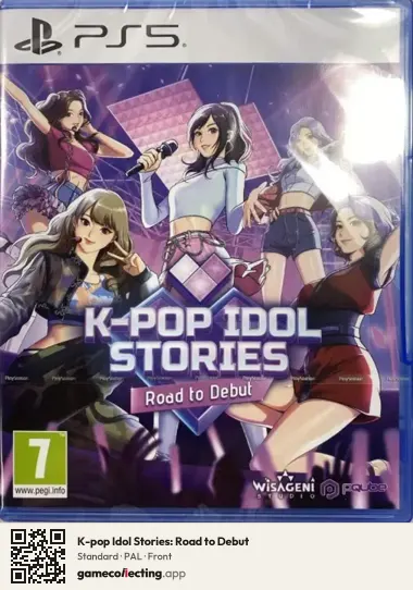 K-pop Idol Stories: Road to Debut PlayStation 5, PAL box front