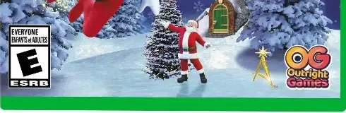 The Elf on the Shelf: Christmas Heroes, the ESRB box on its front