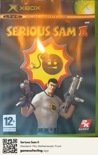 Serious Sam II Xbox, Netherlands box front