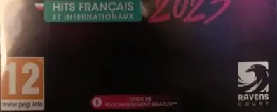 Let's Sing 2023, the PEGI square on its front