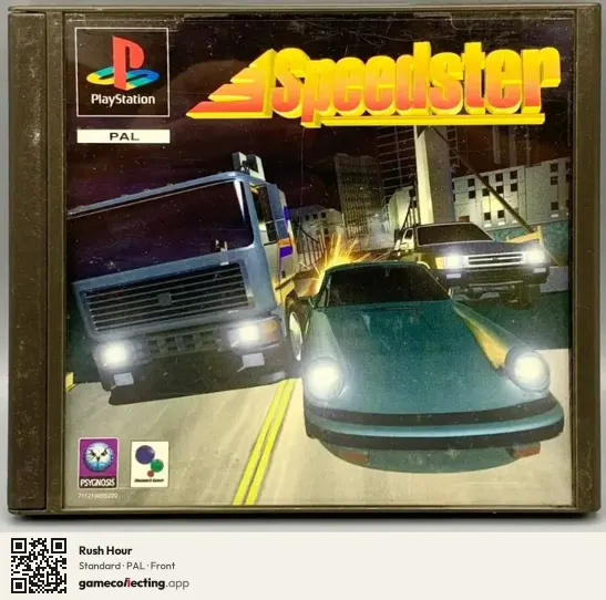 Rush Hour PlayStation, PAL box front