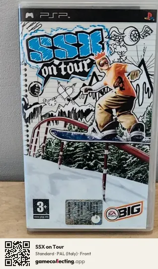 SSX on Tour PlayStation Portable, Italy box front