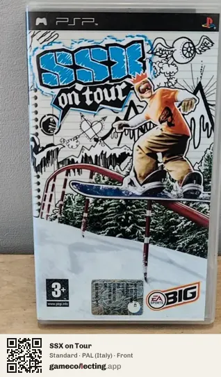SSX on Tour PlayStation Portable, Italy box front