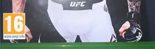 EA Sports UFC 3, the USK square on its front