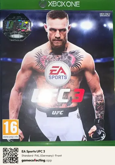 EA Sports UFC 3 Xbox One, Germany box front