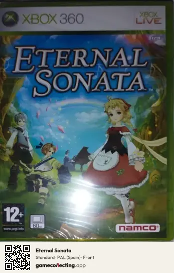 Eternal Sonata Xbox 360, Spain box front