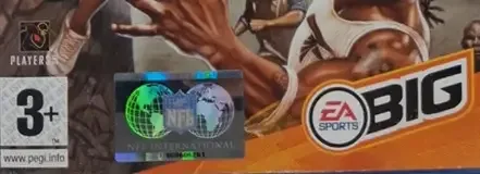 NFL Street 2, the PEGI square on its front