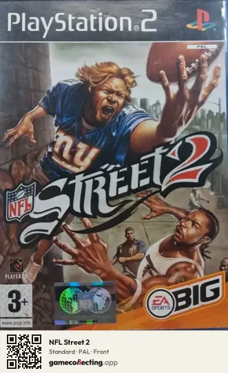 NFL Street 2 PlayStation 2, PAL box front
