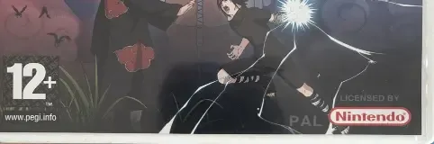 Naruto: Clash of Ninja Revolution, the PEGI square on its front