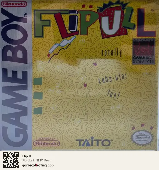 Flipull Game Boy, NTSC box front