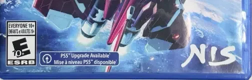 Raiden III x Mikado Maniax, the ESRB box on its front