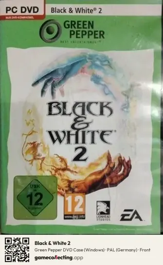 Black & White 2 Computer, Germany box front