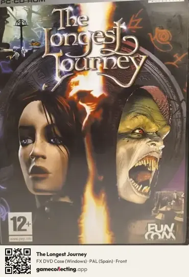 The Longest Journey Computer, Spain box front