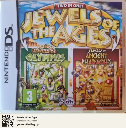 Jewels of the Ages Nintendo DS, PAL box front