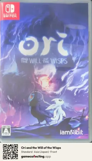 Ori and the Will of the Wisps Nintendo Switch, Asia box front