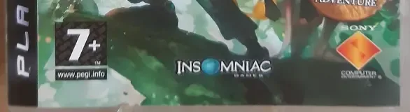 Ratchet & Clank: Quest for Booty, the PEGI square on its front