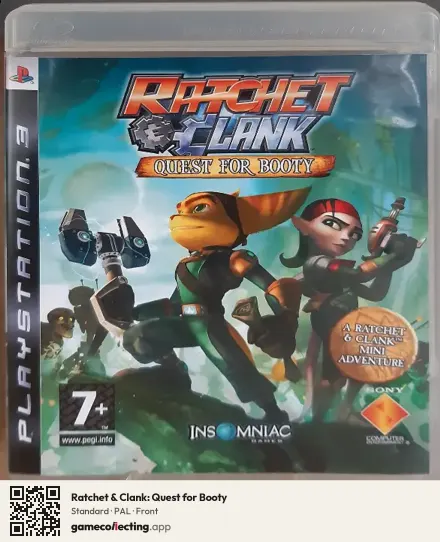 Ratchet & Clank: Quest for Booty PlayStation 3, PAL box front