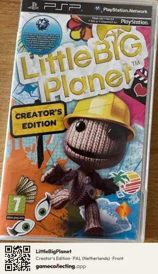 LittleBigPlanet PlayStation Portable, Netherlands box front