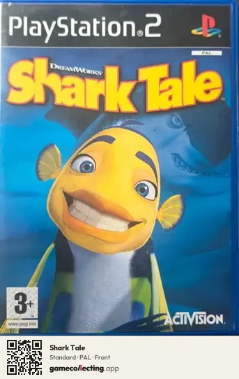 Shark Tale PlayStation 2, PAL box front