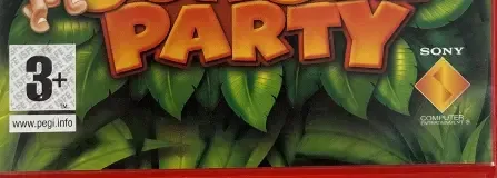 Buzz! Junior: Jungle Party, the PEGI square on its front