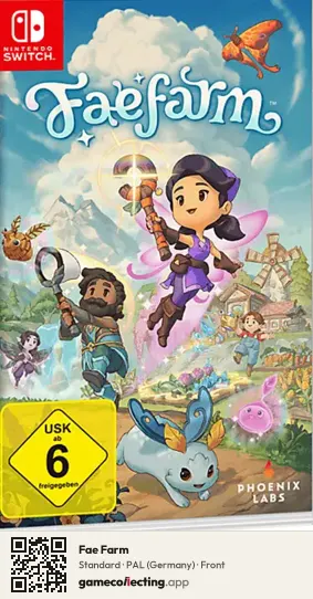 Fae Farm Nintendo Switch, Germany box front