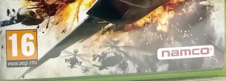 Ace Combat: Assault Horizon, the PEGI square on its front