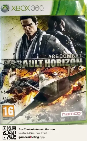 Ace Combat: Assault Horizon Xbox 360, PAL box front
