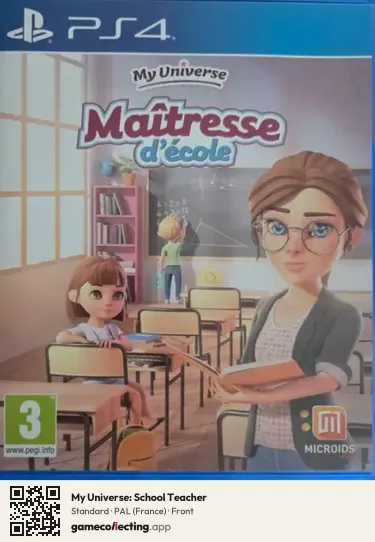 My Universe: School Teacher PlayStation 4, France box front