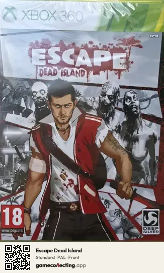 Escape Dead Island Xbox 360, PAL box front
