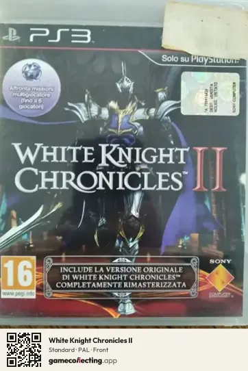 White Knight Chronicles II PlayStation 3, PAL box front
