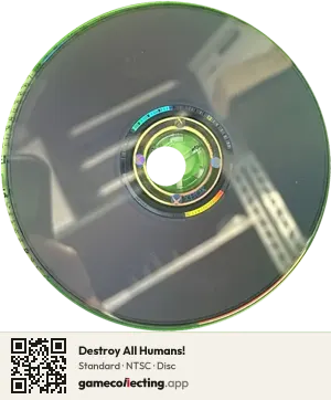 Destroy All Humans! Xbox One, NTSC disc