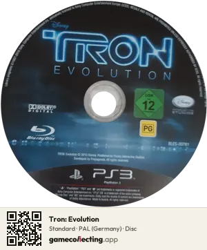 Tron: Evolution PlayStation 3, PAL disc