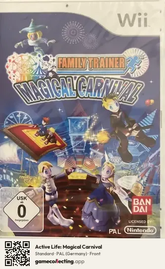 Active Life: Magical Carnival Nintendo Wii, Germany box front