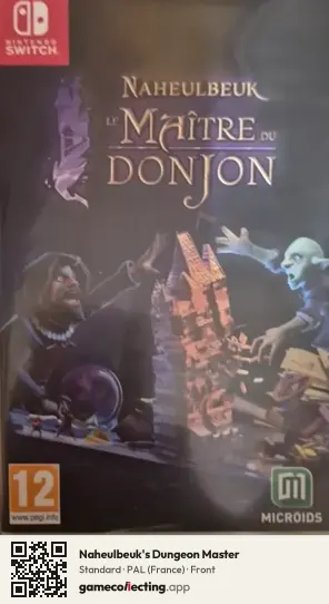 Naheulbeuk's Dungeon Master Nintendo Switch, France box front
